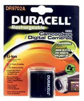 Duracell Camcorder Battery 7.4v 1050mAh 7.8Wh (DR9702A)